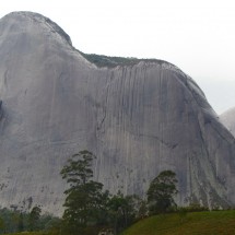 Northwest side of Pedra Azul after heavy rain